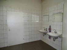Ansicht 10t Br�ckenkran + LKW-Durchfahrt + 9,70 m Hallenh�he