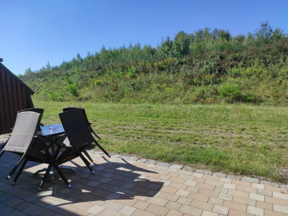 Terrasse Obergeschoss Haus Gro�p�sna