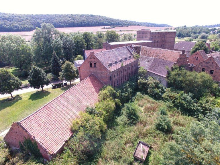 Ansicht Freyburg (Unstrut) - Zeddenbach Resthof Denkmalensemble an der Zeddenbacher M�hle - wo Napol�on einst verweilte
