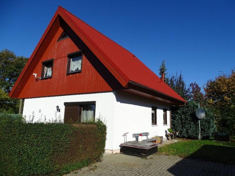 Ansicht Thallwitz Haus Schickes kleines Einfamilienhaus vor den Toren von Eilenburg