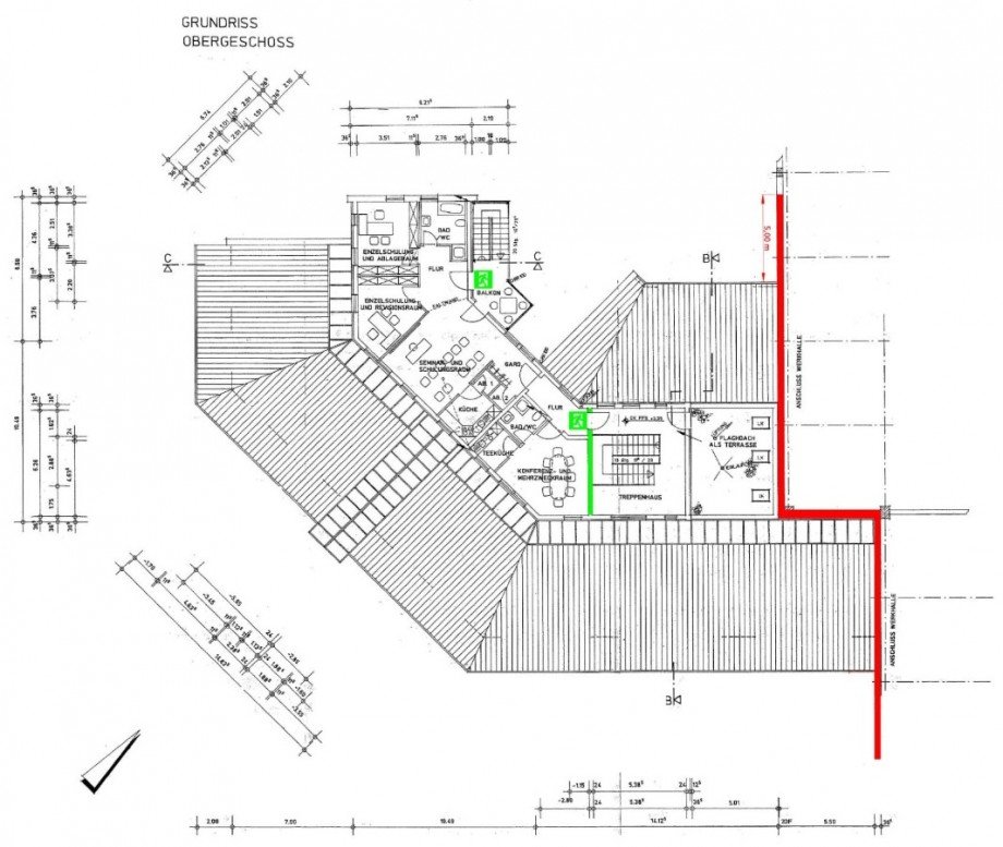 Obergeschoss Produktion Altenburg