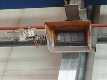 Ansicht 10t Br�ckenkran + LKW-Durchfahrt + 9,70 m Hallenh�he