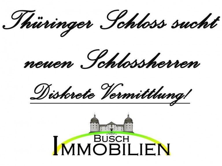 Ansicht Nobitz - Ehrenhain Schloss �ltestes Wasserschloss im Landkreis Altenburg sucht neuen Schlossherrn