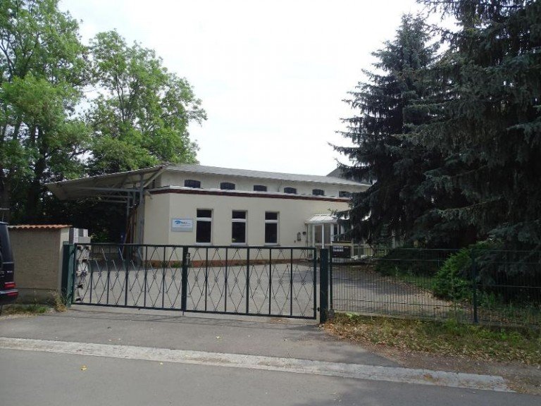 Ansicht Eilenburg Halle Gepflegter m�blierter Gewerbehof am Eilenburger Stadtzentrum