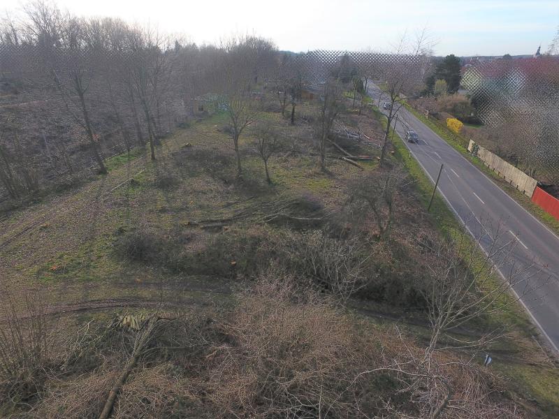 Ansicht Grundst�ck Machern