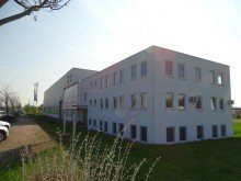 Ansicht 10t Br�ckenkran + LKW-Durchfahrt + 9,70 m Hallenh�he