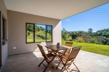 Ansicht Kleine afrikanische Villa mit atemberaubenden Blick