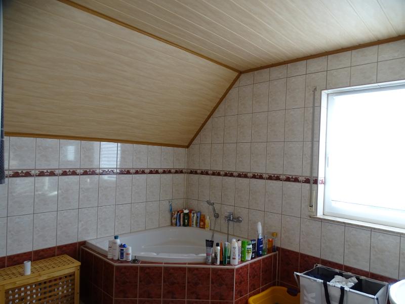 Bad mit Wanne Einfamilienhaus Leipzig