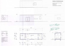 Grundriss-Ansichten Tiny House - Einfamilienhaus und Grundst�ck mit Erweiterung als Option - in Eilenburg zu verkaufen.