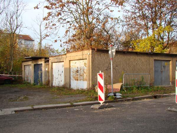 alter Garagenhof Wohngrundst�ck Leipzig