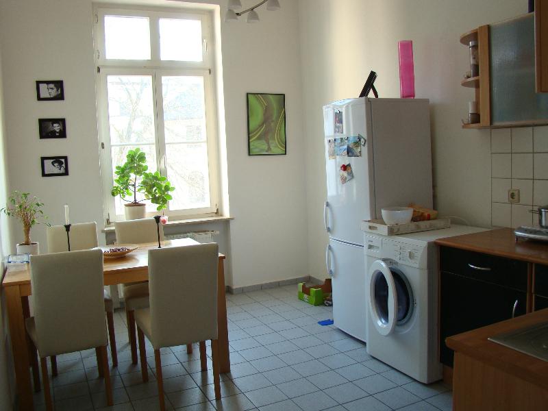 Esszimmer und K�che Wohnung Leipzig