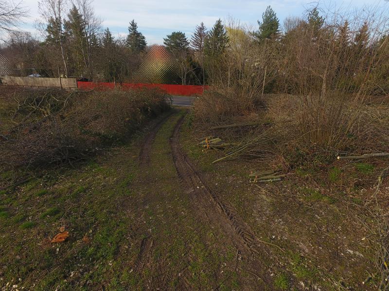 Ansicht Grundst�ck Machern