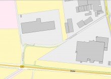Nachbarbebauung SO Gewerbegrundst�ck an der B184 mit Sondernutzungsrecht in Delitzsch zu verkaufen.