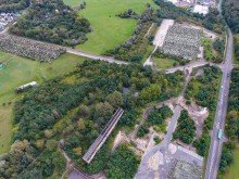 Ansicht Gewerbegrundst�cke in Bundesstra�enlage nahe der A38