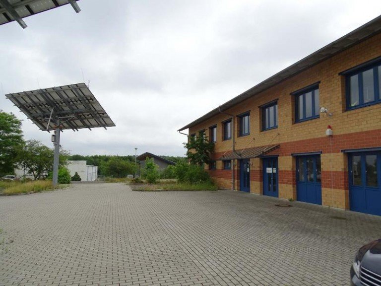 Ansicht Grimma Halle Hochwertiges Technik-und Produktionsgeb�ude in Grimma