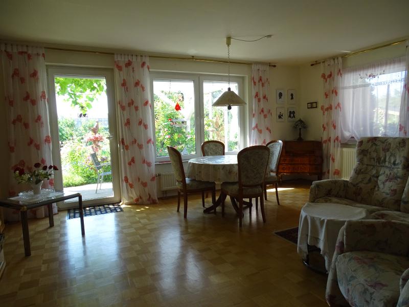 Wohnzimmer gesamt Einfamilienhaus Lossatal