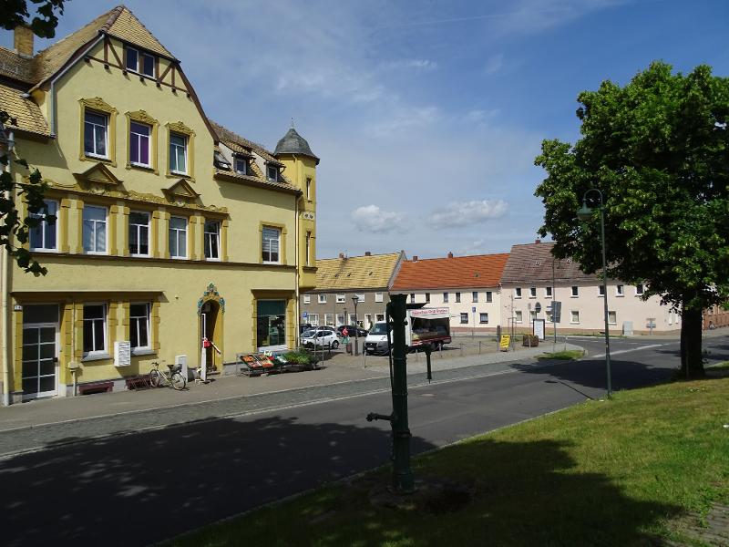 Blick zum Markt Wohngrundst�ck Grimma