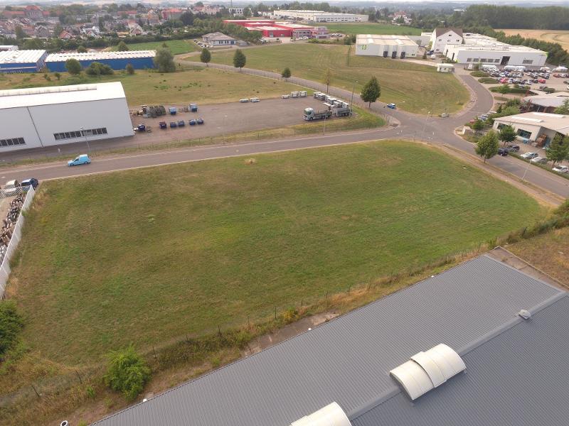 Drohnenaufnahme Gewerbegrundst�ck Hartha