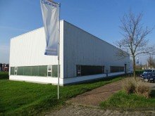 Ansicht 10t Br�ckenkran + LKW-Durchfahrt + 9,70 m Hallenh�he