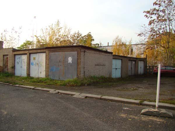 alter Garagenhof Wohngrundst�ck Leipzig