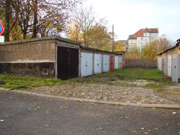 alter Garagenhof Wohngrundst�ck Leipzig