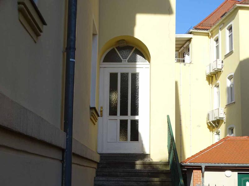 Eingangsbereich Mehrfamilienhaus Eilenburg