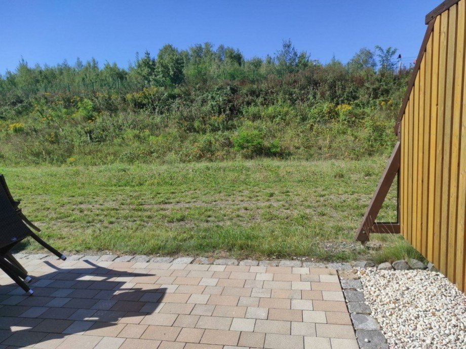 Terrasse Obergeschoss Haus Gro�p�sna