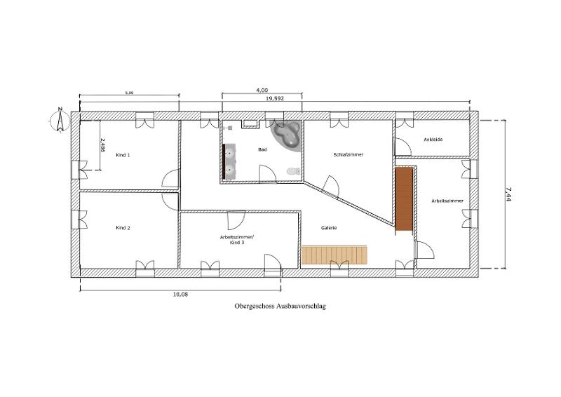 Ansicht Bauernhaus Jesewitz