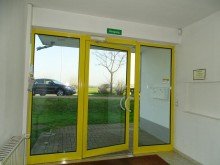 Ansicht 10t Br�ckenkran + LKW-Durchfahrt + 9,70 m Hallenh�he