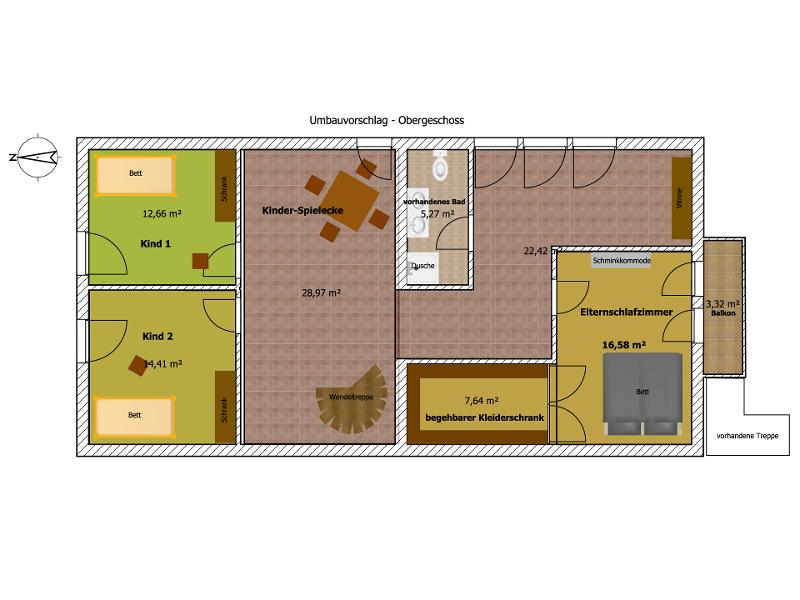 Ansicht Einfamilienhaus Pressel
