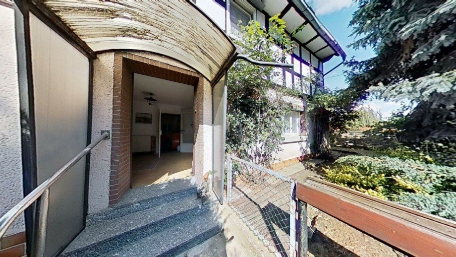 Ansicht Bauernhaus Elsteraue