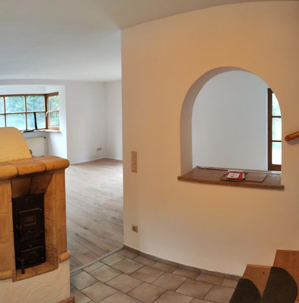 Kachelofen WoZi Haus We�ling