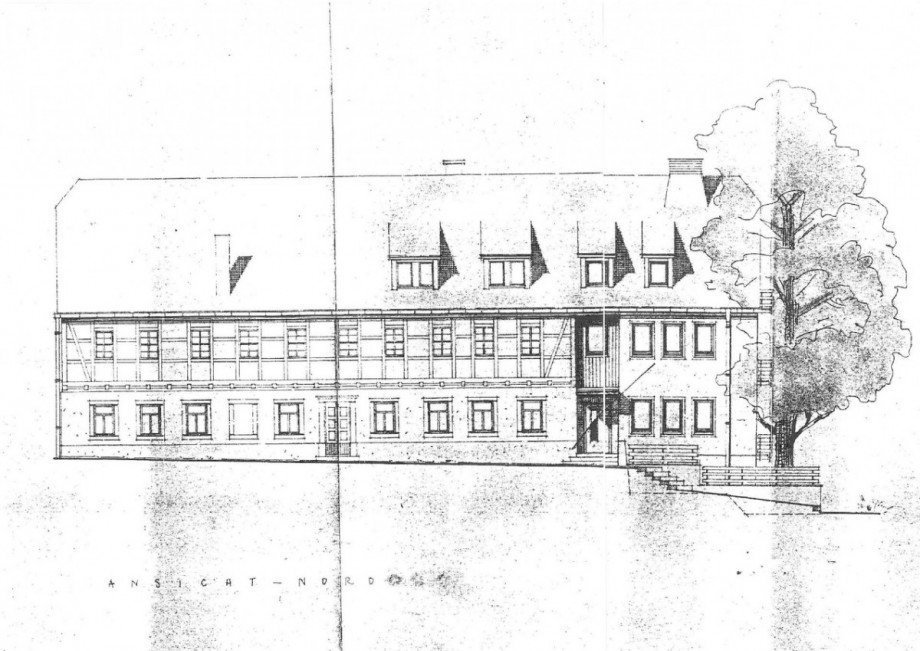 Ansicht Zweifamilienhaus Kohren Sahlis