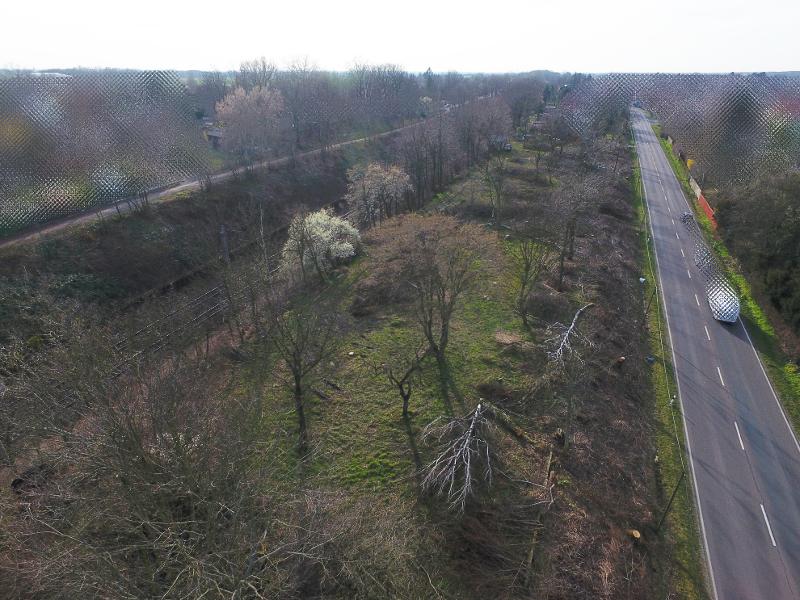 Ansicht Grundst�ck Machern