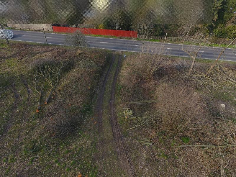 Ansicht Grundst�ck Machern