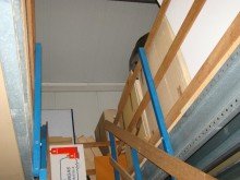 Ansicht Repr�sentatives B�ro, Ausstellung, Lager an der A14 Abfahrt