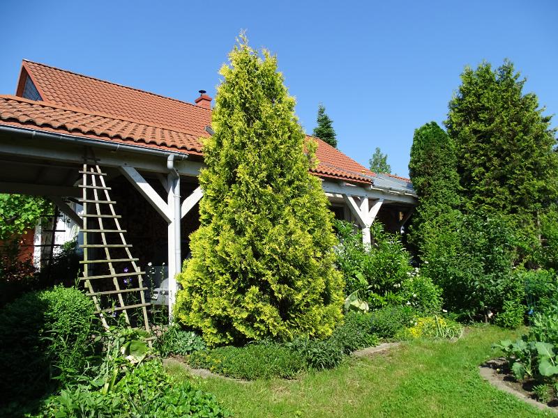 Garten + Doppelcarport Einfamilienhaus Lossatal