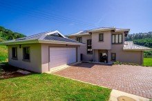 Ansicht Kleine afrikanische Villa mit atemberaubenden Blick