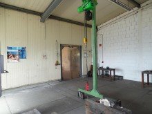 Ansicht Metall Produktionshallen nur wenige Kilometer von der A14 in Hartha