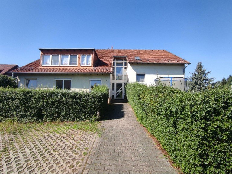 Hauseingang Sch�nw�lkau - Lindenhayn Wohnung behindertengerechte Erdgeschosswohnung+ Terrasse+ Stellplatz