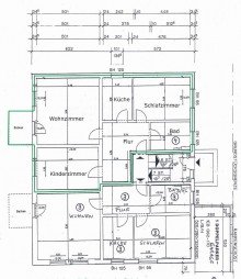 Erdgeschoss helle Erdgeschosswohnung in ruhiger Wohnlage in Markkleeberg zu vermieten.