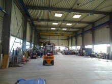 Ansicht 10t Br�ckenkran + LKW-Durchfahrt + 9,70 m Hallenh�he