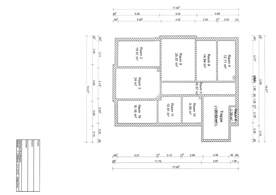 Erdgeschoss Villa Altenburg