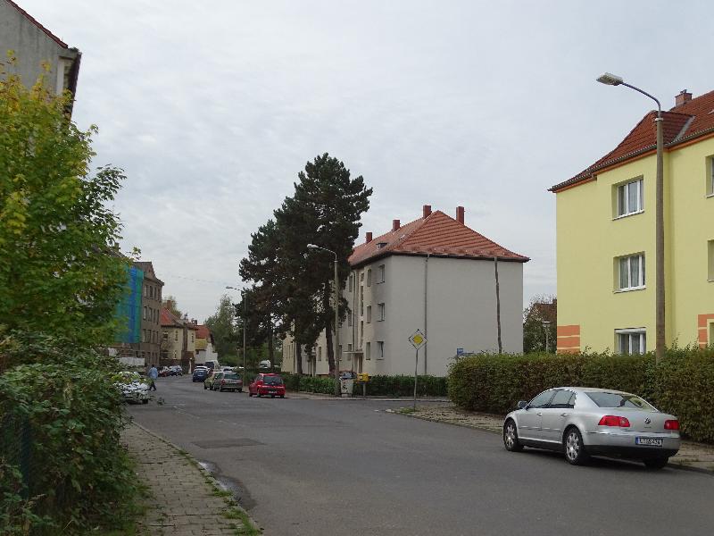 Umfeldbebauung Wohngrundst�ck Leipzig