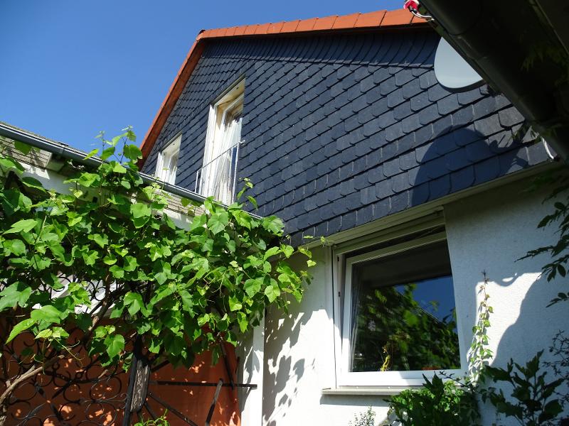 Seitenansicht Haus Einfamilienhaus Lossatal