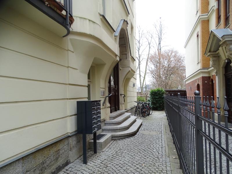 Haus/Hofeingang Wohnung Leipzig