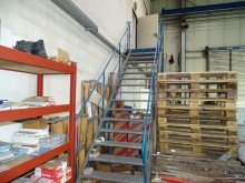 Ansicht 10t Br�ckenkran + LKW-Durchfahrt + 9,70 m Hallenh�he
