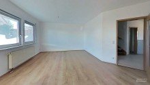 Ansicht schickes Reihenhaus in familienfreundlicher Idylle bei Leipzig zur Miete