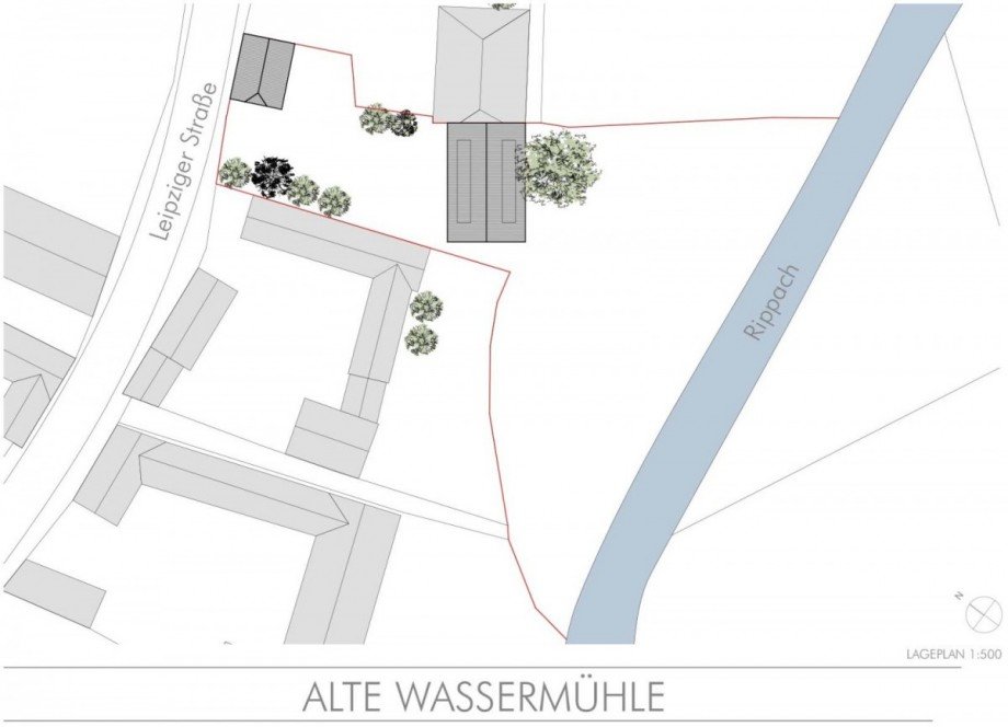 Grundst�ck-Wasserm�hle Landhaus L�tzen