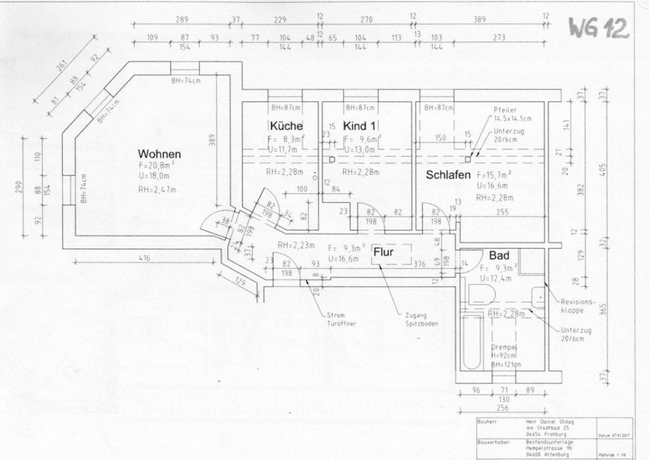 Ansicht Wohnung Altenburg